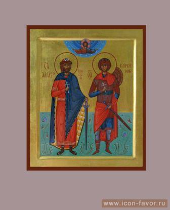 Благоверный Князь Александр Невский и Великомученик Георгий Победоносец