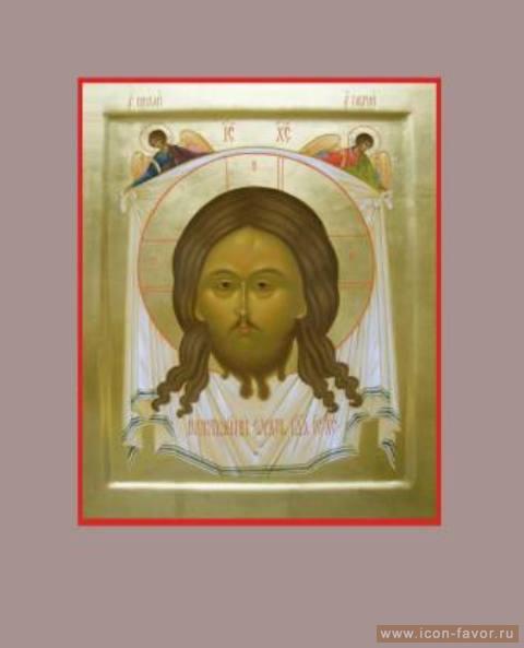 Нерукотворный образ Господа Нашего Иисуса Христа с Архангелами Михаилом и Гавриилом